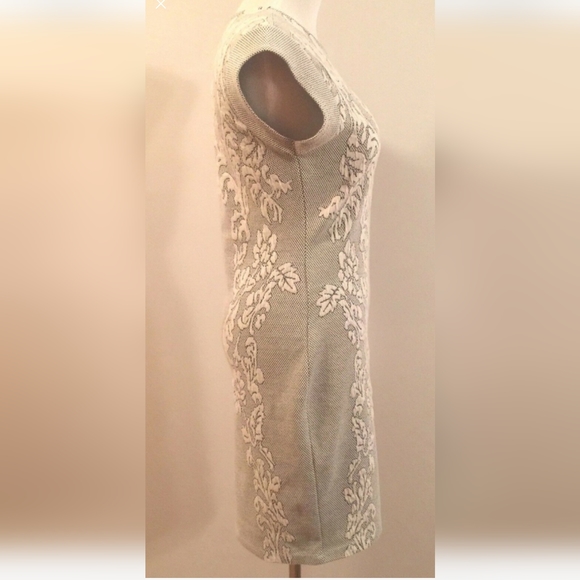 Xhilaration Dress Stretch Fitted Textured Cap Sl M - Picture 5 of 8